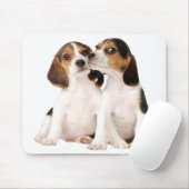 Tapis De Souris Pad de souris de Chien Beagle d'amour (Avec souris)