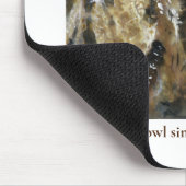 Tapis De Souris Pad de souris de hibou de crâne OMRC (Coin)