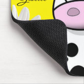 Tapis De Souris Pad de souris de vache Floral ! Panier de souris (Coin)