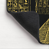 Tapis De Souris Pad de souris Égypte ancienne - Pyramide & Hiérogl (Coin)