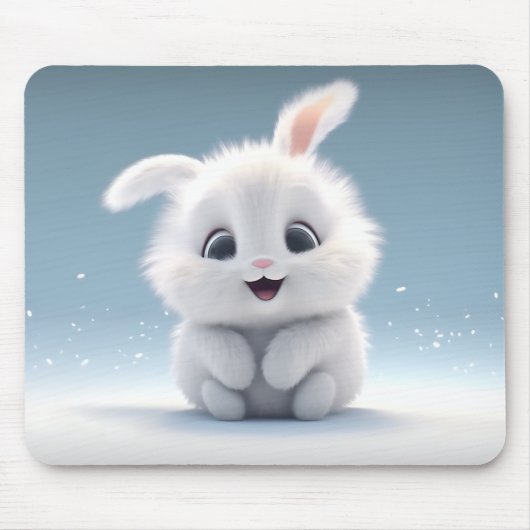 Tapis De Souris Pad de souris lapin adorable (Devant)