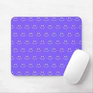 Tapis De Souris Pad de souris Motif Neon Blue Smile