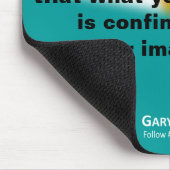 Tapis De Souris Pad de souris - "Power-Believe-Imagination" (Coin)