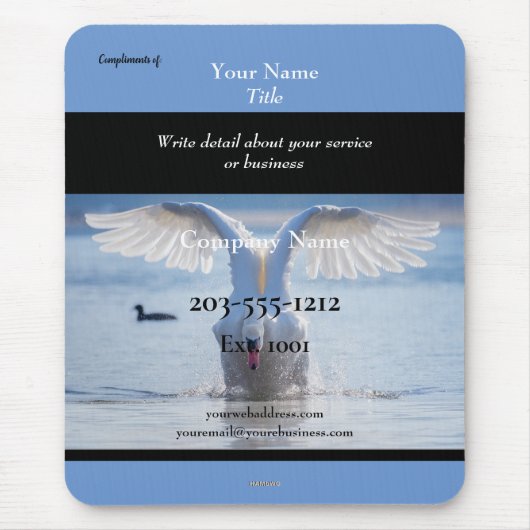 Tapis De Souris Pad de souris promotionnel Customisez-vous - HAMby (Devant)