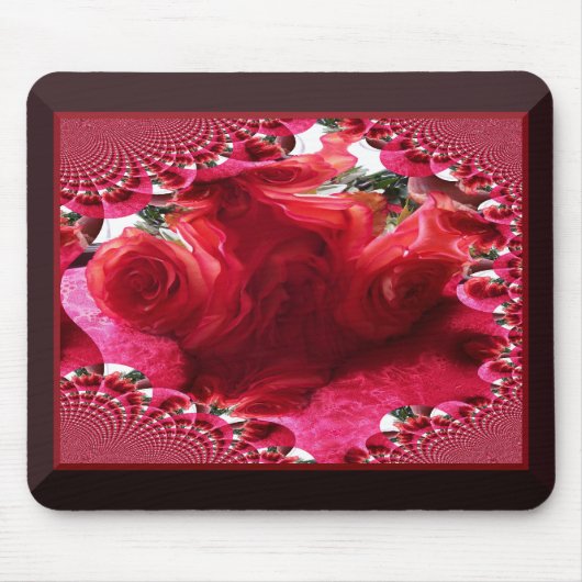Tapis De Souris Pad de souris Rosy rose (Devant)