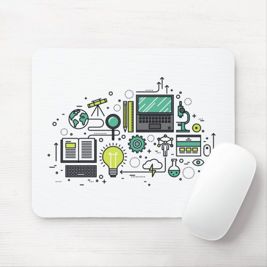 Tapis De Souris Pad de souris STEM CON 2020 (Avec souris)