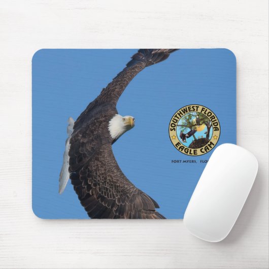 Tapis De Souris Pad de souris SWFL Eagle Cam (Avec souris)