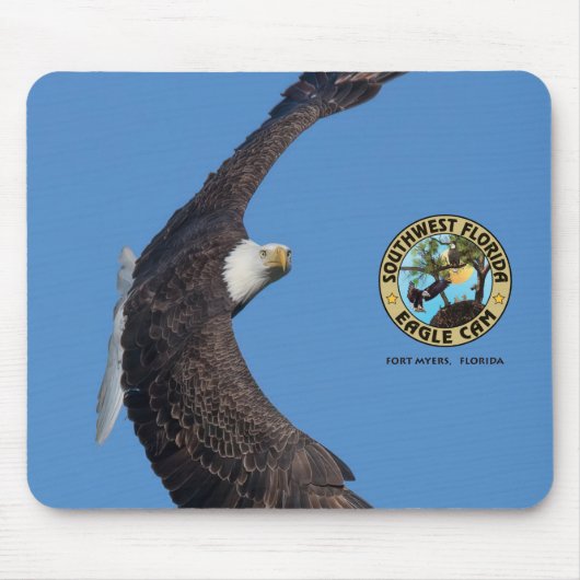 Tapis De Souris Pad de souris SWFL Eagle Cam (Devant)