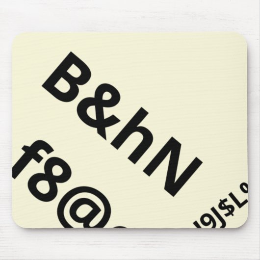 Tapis De Souris Pad pour souris pour w ? (Devant)