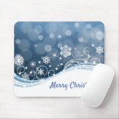 Tapis De Souris Pad Snowflics de vacances (Avec souris)