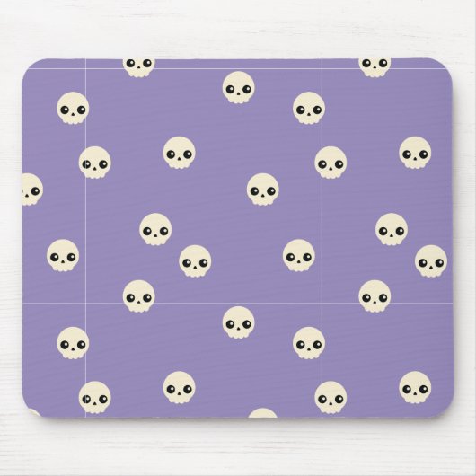 Tapis De Souris Pad Souris Crânes (Devant)