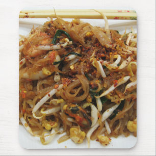 Tapis De Souris Pad Thaï [ผัดไทย] Street food en Thaïlande