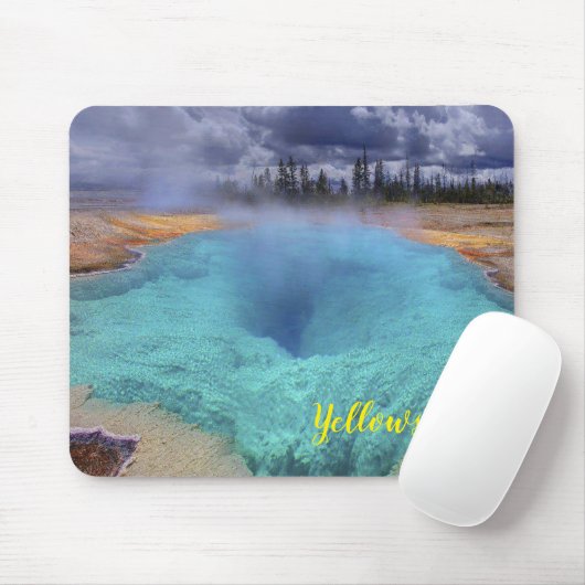Tapis De Souris Pad-Yellowstone (Avec souris)