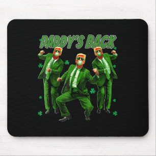Tapis De Souris Paddle Back Funny Trump Jour de la Saint Patrick I
