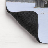 Tapis De Souris Paddock couvert de neige (Coin)