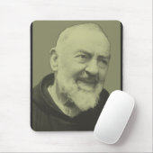 Tapis De Souris Padre Pio de Pietrelcina (Avec souris)