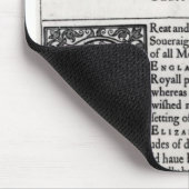 Tapis De Souris Page de dévouement dans 'le Bible saint (Coin)