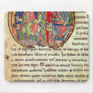 Tapis De Souris Page de l'abbaye de Kelso de charte avec