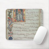 Tapis De Souris Page de notation musicale avec historiated (Avec souris)
