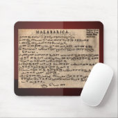 Tapis De Souris Page de souris Langues anciennes (Avec souris)
