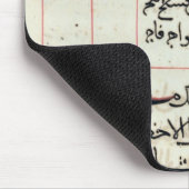 Tapis De Souris Page de texte d'"éléments", une géométrie de livre (Coin)