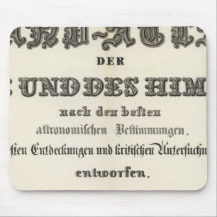 Tapis De Souris Page de titre de HandAtlas
