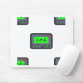Tapis De Souris pager émoji (Avec souris)