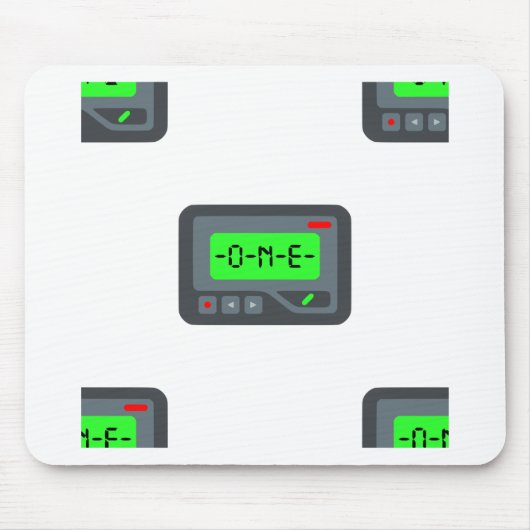 Tapis De Souris pager émoji (Devant)