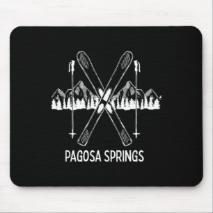 Tapis De Souris Pagosa Springs Colorado Montagnes Rocheuses Ski Sn