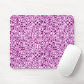 Tapis De Souris paillette rose effet mousepad (Avec souris)