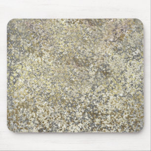 Tapis De Souris Paillettes dorées Craquelure Moderne Chic Glamour