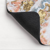 Tapis De Souris Paillettes dorées de marbre cool (Coin)