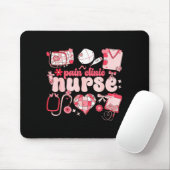 Tapis De Souris Pain Clinic Nurse Valentine's Day Pain Management  (Avec souris)