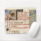 Tapis De Souris Pain de cuisson, d'un livre des heures (Avec souris)