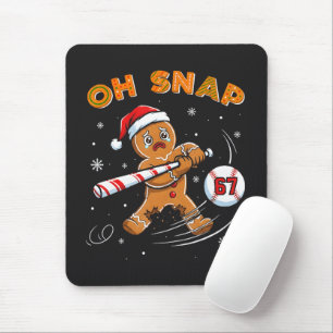 Tapis De Souris Pain d'épice Oh Snap 67 Baseball