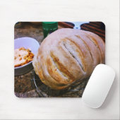 Tapis De Souris Pain et pâtes frais au four (Avec souris)