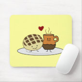 Tapis De Souris Pain sucré Chocolat Chocolat Chocolat chaud Poulet (Avec souris)