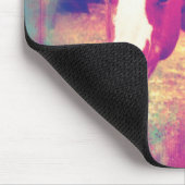 Tapis De Souris Paint Horse Grunge (Coin)