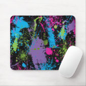 Tapis De Souris Paint Splater (Avec souris)