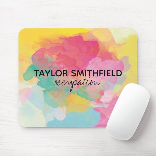 Tapis De Souris Paint Splatter (Avec souris)