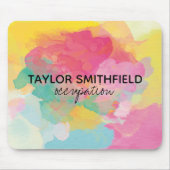 Tapis De Souris Paint Splatter (Devant)