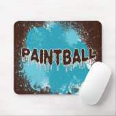 Tapis De Souris PaintBall Mousepad (Avec souris)