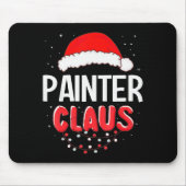Tapis De Souris Painter Santa Claus Christmas Matching Costume (Devant)