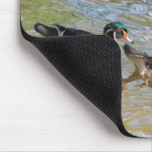 Tapis De Souris Paire de canard à bois (Coin)