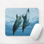 Tapis De Souris Paire de dauphins (Avec souris)