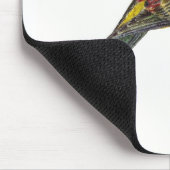 Tapis De Souris Paire de perroquets Regent - Polytelis anthopeplus (Coin)