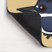 Tapis De Souris Paires de martin-pêcheur ceinturé (Coin)