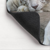 Tapis De Souris Paires de tigre (Coin)