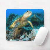 Tapis De Souris Paires de tortue (Avec souris)