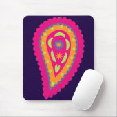 Tapis De Souris Paisley coloré (Avec souris)